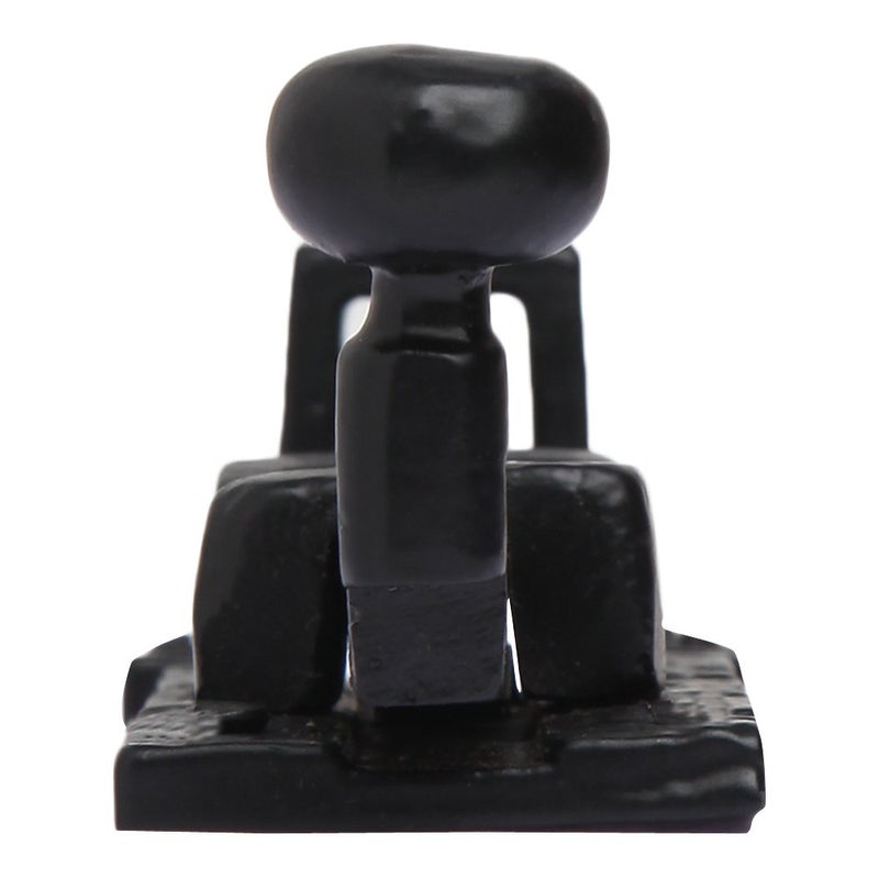 A29 Door Slide Bolt Latch, 5 3/8 X 1 1/2 inches with 3 Gate Latch, Sliding Barrel Bolt, Surface Bolt Door Lock Latch for Gates, Cabinets and Doors, Iron Black Powder Coat Finish - Image 4